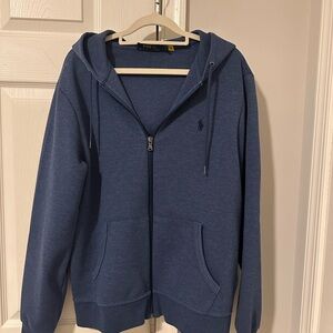 Polo by Ralph Lauren Blue Zip Up Sweater
